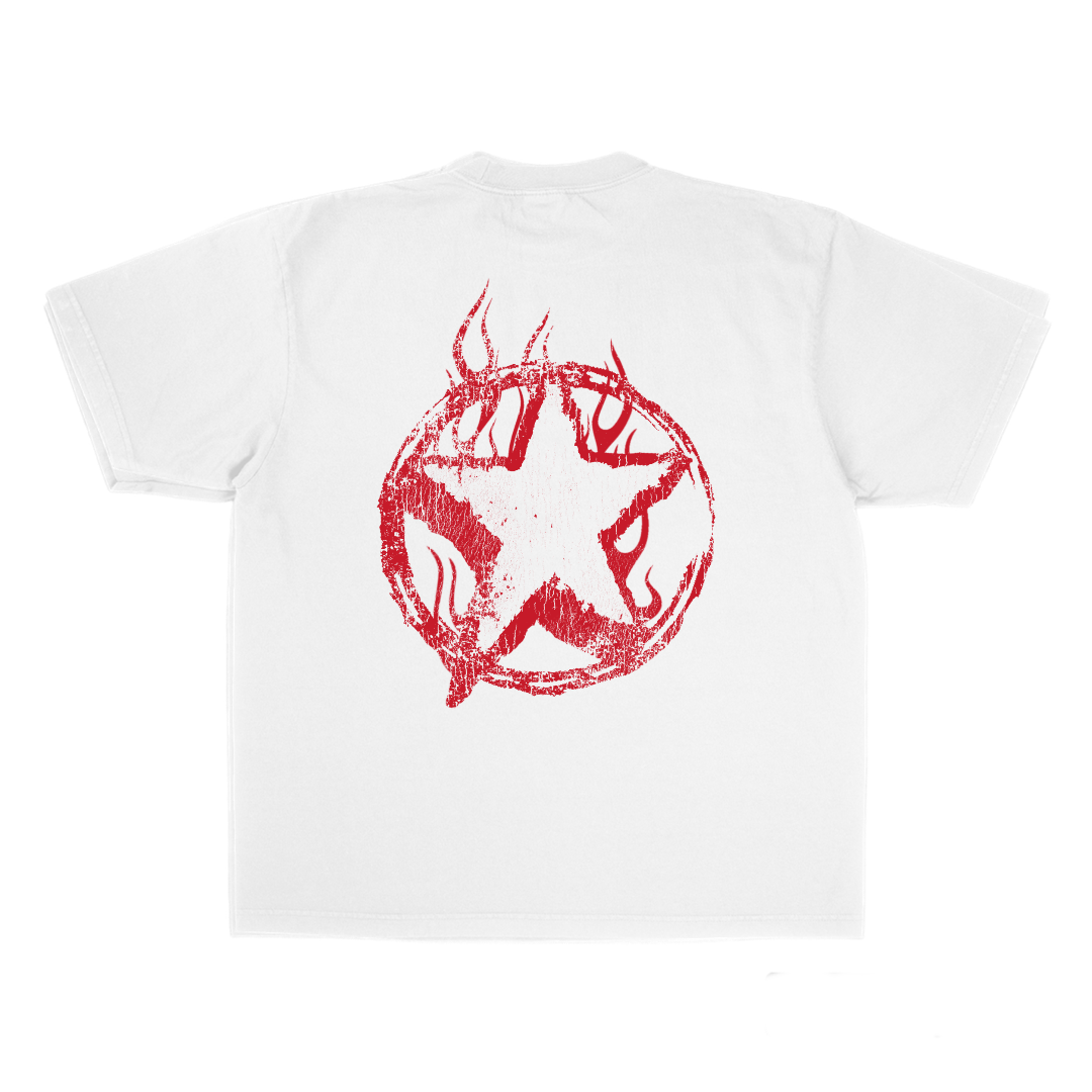 Cherry Red Worldwide Tee