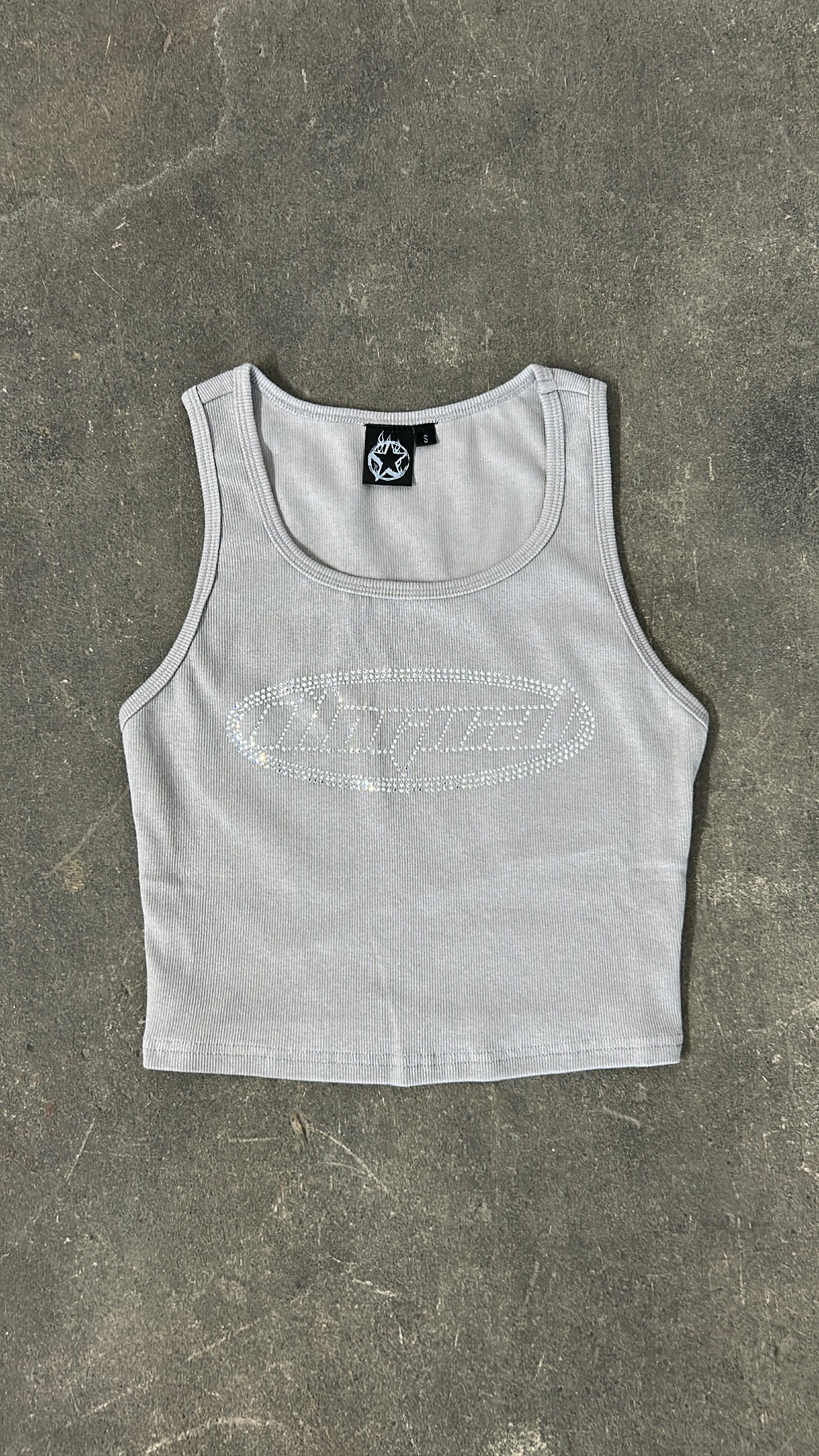 Basic Logo Cropped Tanks