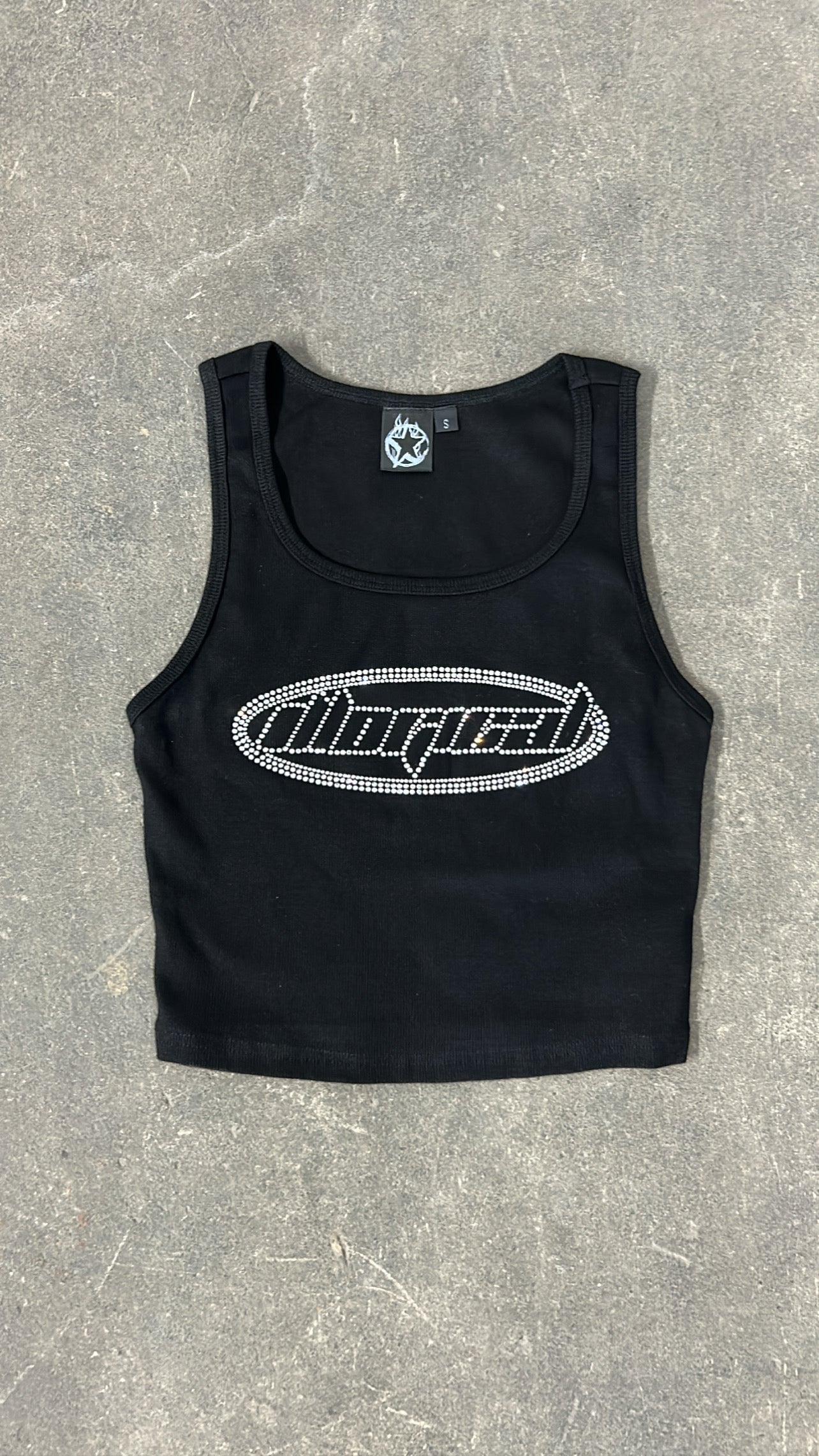 Basic Logo Cropped Tanks