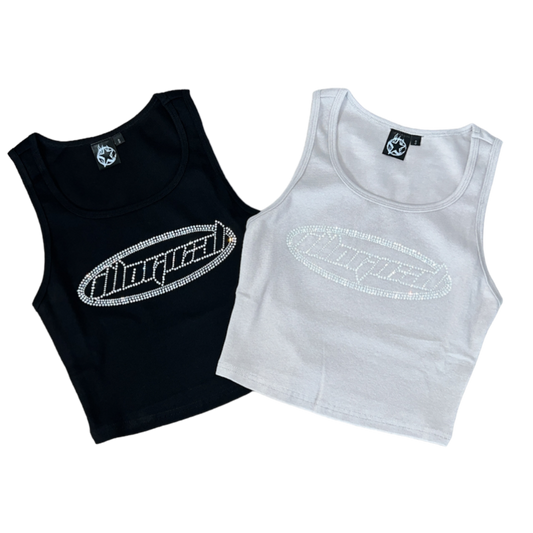 Basic Logo Cropped Tanks