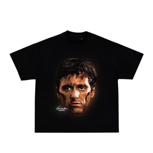 Black ScarFACE Tee