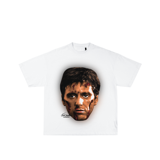 White ScarFACE Tee